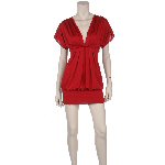 flirty blue dinner dress