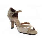 Black Leather Open Toe