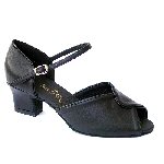 cuban heel salsa shoe