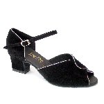 cuban heel salsa shoe
