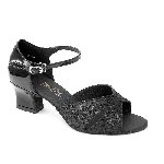 cuban heel salsa shoe