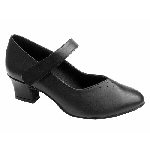 cuban heel salsa shoe